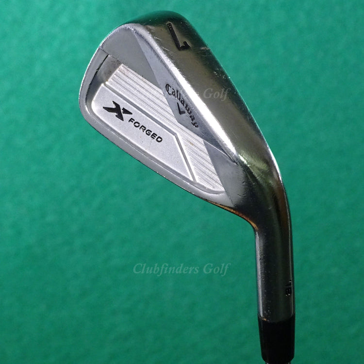 Callaway X-Forged '18 Single 7 Iron Project X Rifle 6.0 Steel Stiff