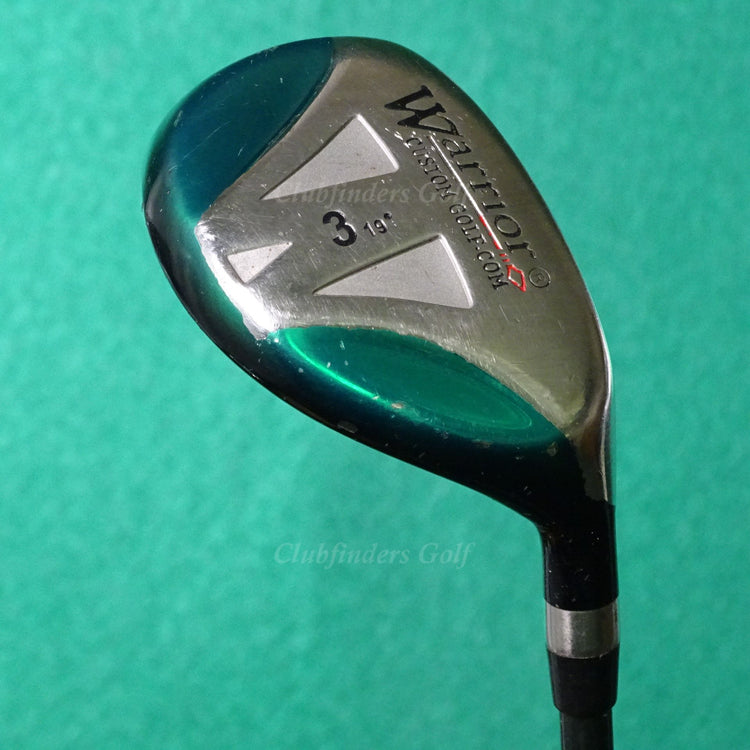 Warrior Custom Golf Tomahawk 19° Hybrid 3 Iron Factory Tour 3.1 Graphite Stiff