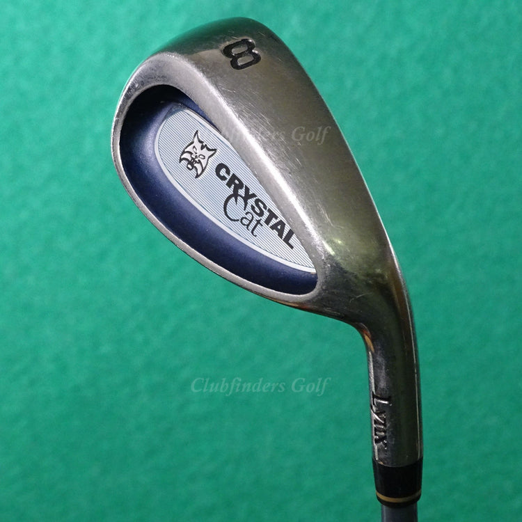 Lady Lynx Crystal Cat Single 8 Iron Factory UST Graphite Ladies