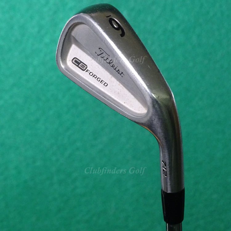 Titleist CB 712 Forged Single 6 Iron Project X Rifle 6.5 Steel Stiff