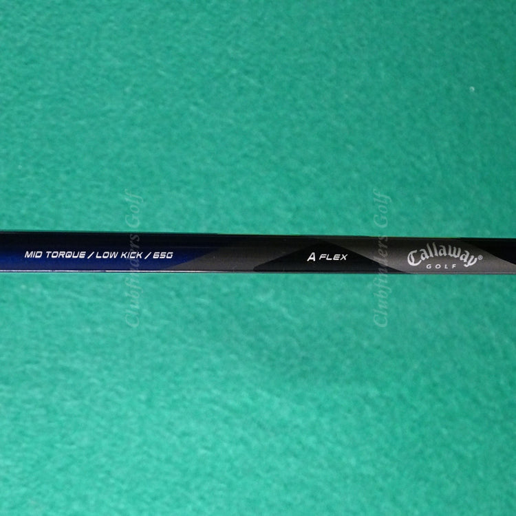 LH Callaway X-22 Single 6 Iron Factory 65G Graphite Seniors