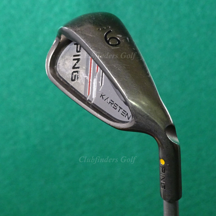 Ping Karsten 2015 Yellow Dot Single 9 Iron Factory KS 401 Graphite Regular