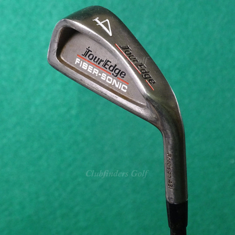 Tour Edge Fiber-Sonic Single 4 Iron Factory Accu-Sonic Graphite Stiff