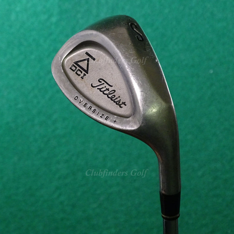 Titleist DCI Black Oversize+ SW Sand Wedge Factory TriSpec Steel Stiff