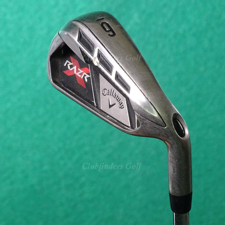Callaway RAZR X Single 6 Iron KBS Tour Steel Stiff