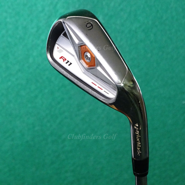 TaylorMade R11 Single 6 Iron True Temper XP 95 R300 Steel Regular