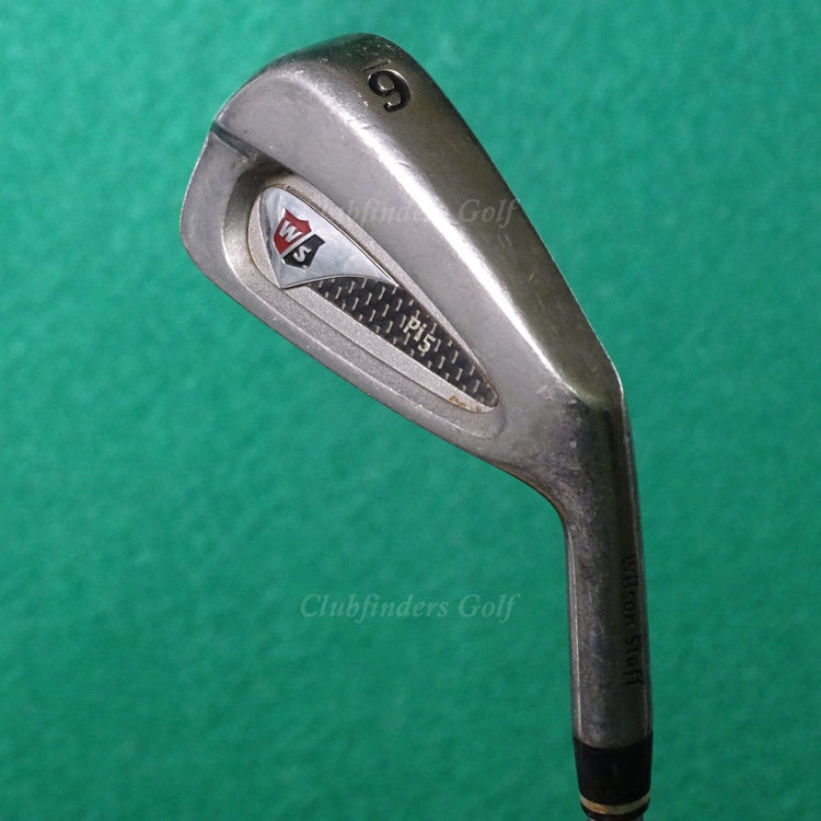 Wilson Staff Pi5 Single 6 Iron Factory True Temper Dynamic Gold S300 Steel Stiff