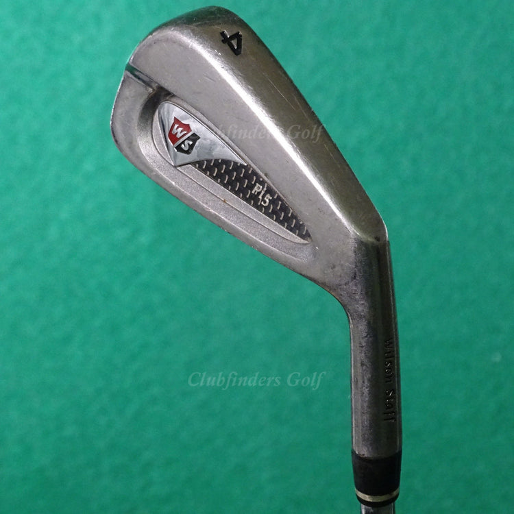 Wilson Staff Pi5 Single 4 Iron Factory True Temper Dynamic Gold S300 Steel Stiff