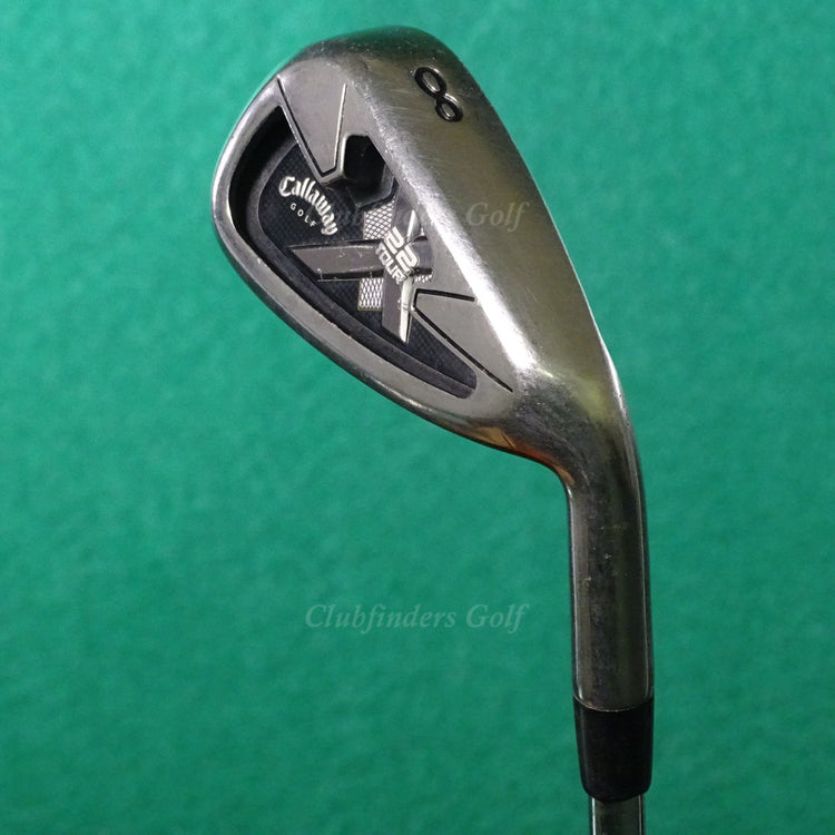 Callaway X-22 Tour Single 8 Iron Project X Flighted Rifle 5.5 Steel Firm