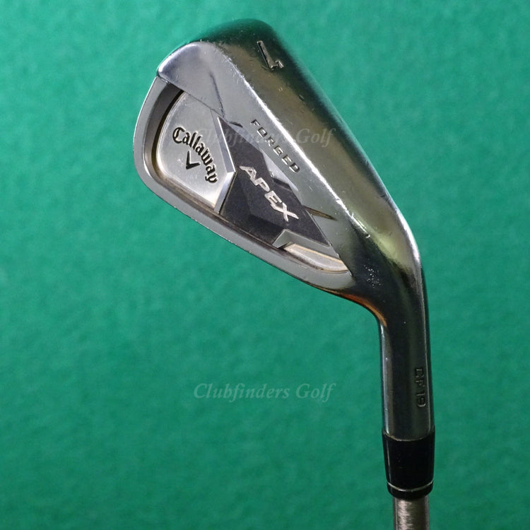 Callaway Apex Forged CF19 Single 7 Iron SteelFiber fc 90 F3 Graphite Regular