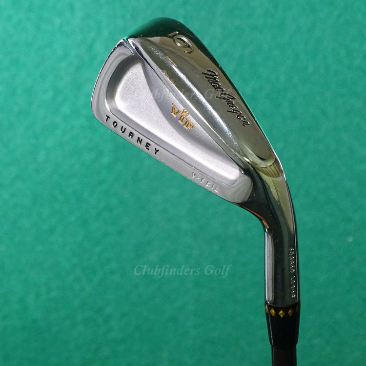 MacGregor Tourney V-Foil VIP 1025C Single 6 Iron Factory I 70 Graphite Regular