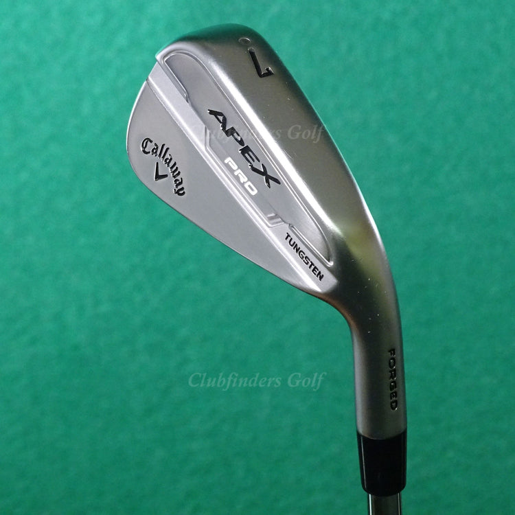 Callaway Apex Pro 2021 Forged Single 7 Iron Elevate ETS 115 VSS Pro Steel Stiff