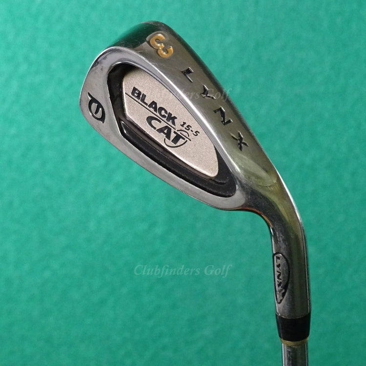 Lynx Black Cat 15-5 Single 3 Iron Factory Dynamic Flare Steel Stiff