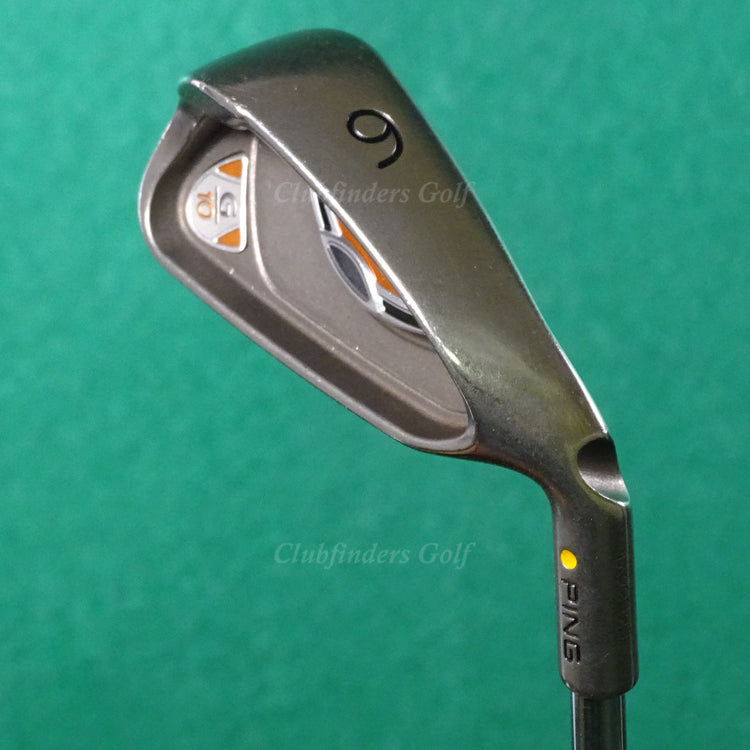 Ping G10 Yellow Dot Single 6 Iron Factory AWT Steel Soft Regular