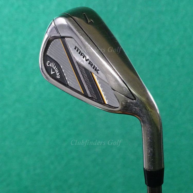 Callaway Mavrik Single 7 Iron UST Mamiya Recoil ZT9 460 F3 Graphite Regular