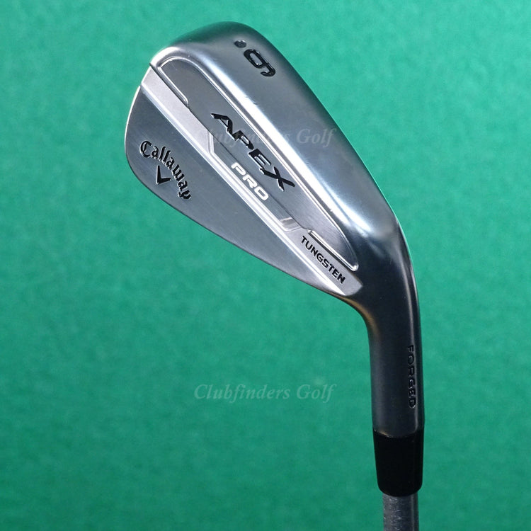 Callaway Apex Pro 2021 Forged Single 6 Iron Project X IO 5.5 105g Steel Regular