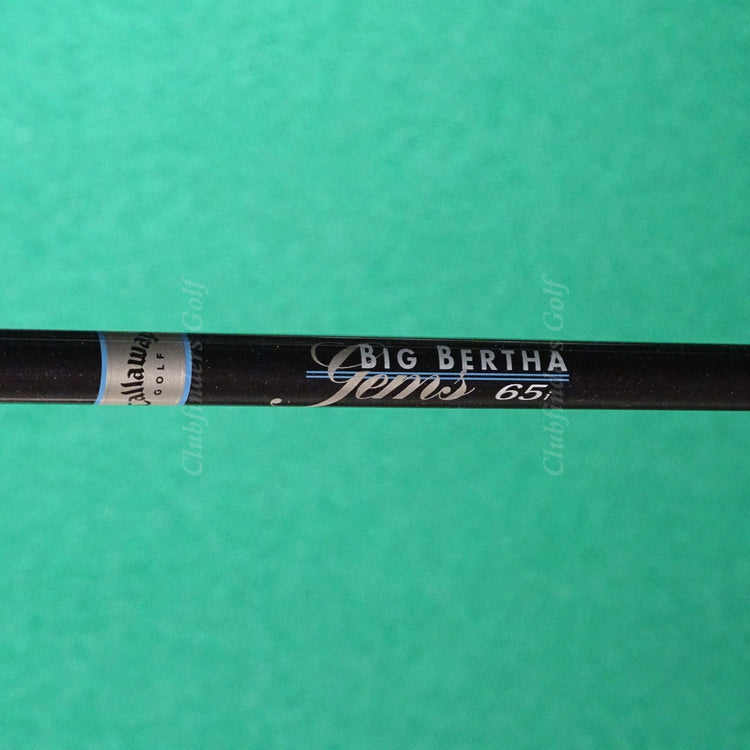 Lady Callaway Big Bertha 2004 Gems Single 9 Iron Gems 65i Graphite Ladies
