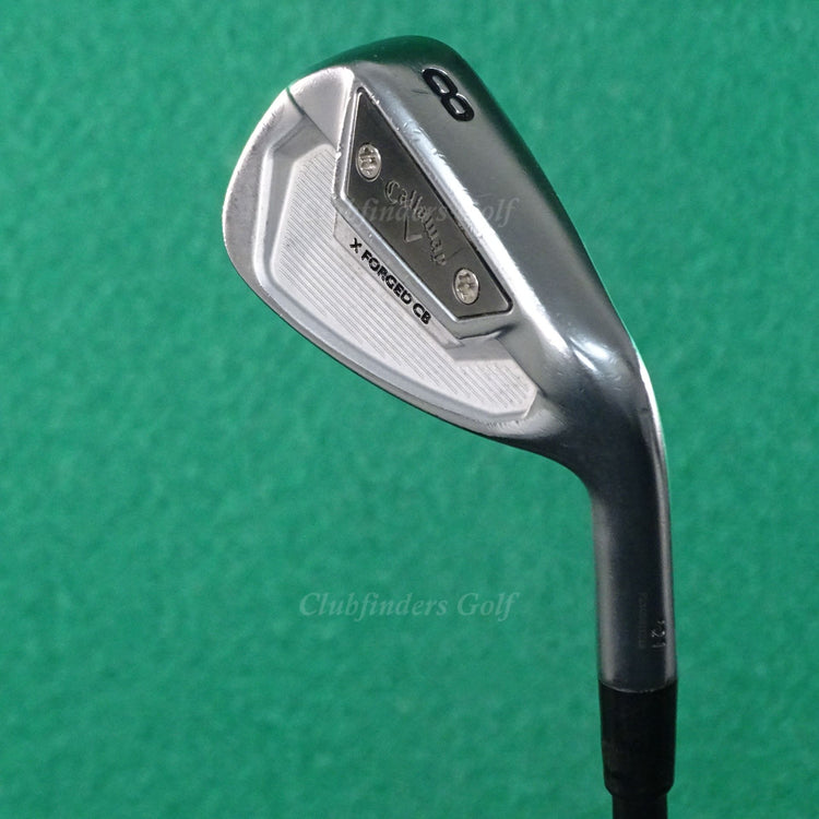 Callaway X Forged CB '21 Single 8 Iron True Temper TI DG Onyx S400 Steel Stiff