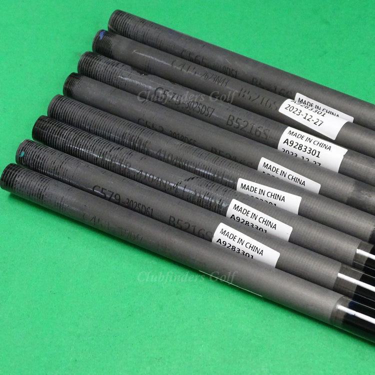 Fujikura Ventus Red 7-S .370 Stiff 41.5" Graphite Iron/Hybrid Shafts SET OF 8