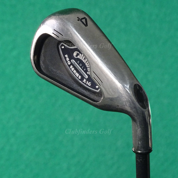 Callaway Steelhead X-16 Pro Series Single 4 Iron RCH Pro M75i Graphite Stiff