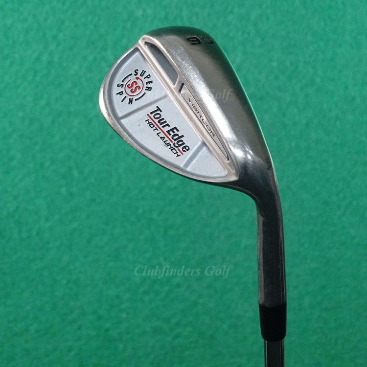 Tour Edge Hot Launch Super Spin VibrCor 56° SW Sand Wedge XP 85 Steel Regular