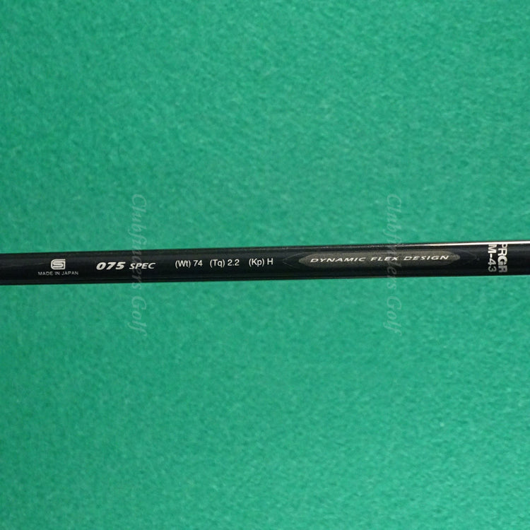 PRGR TR-X Model 910 Single 8 Iron Factory M-43 Graphite Stiff