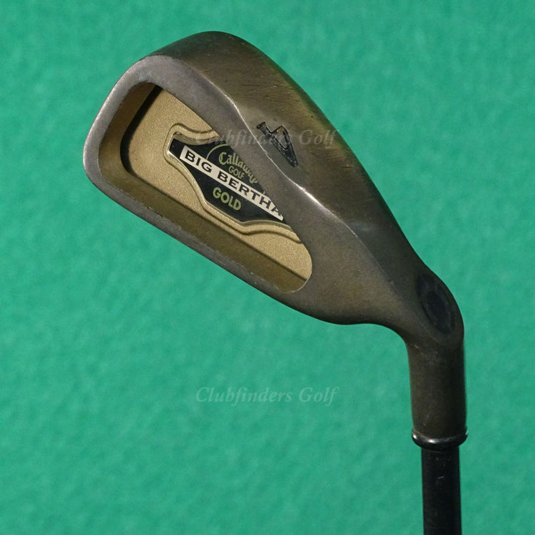 Callaway Big Bertha 1996 Gold Single 4 Iron Factory RCH 96 Graphite Regular