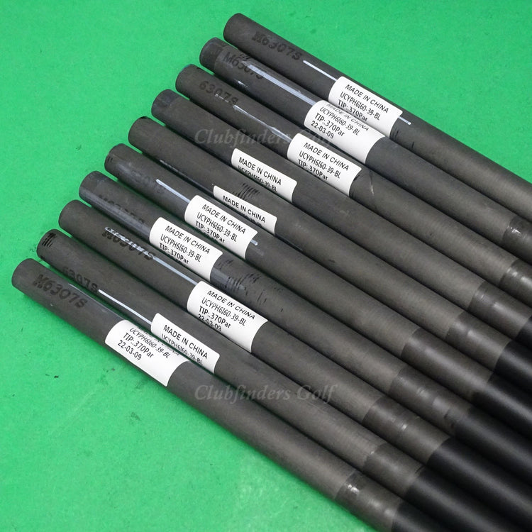 Project X CYPHER Sixty 6.0-S .370 Stiff 39" Iron / Hybrid Shafts SET OF 10