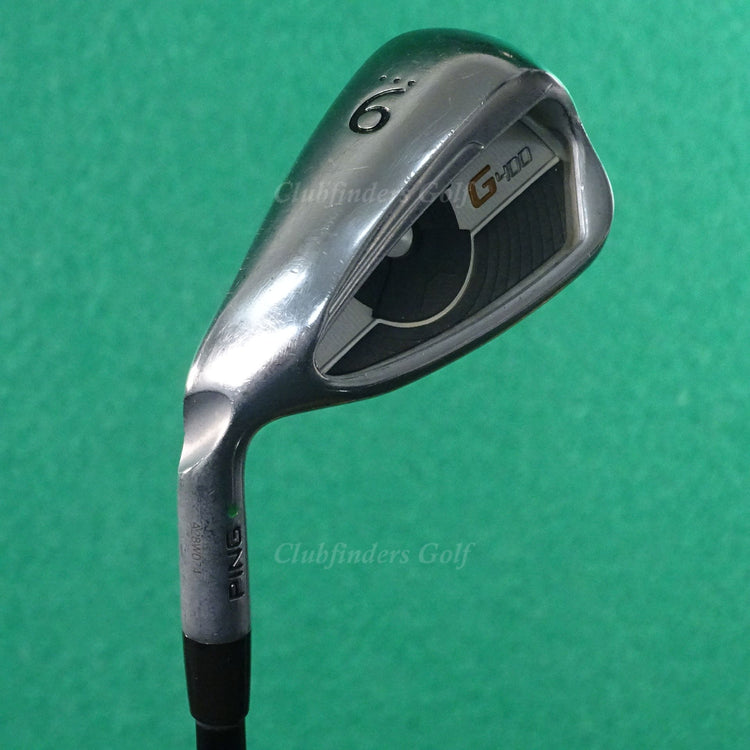 LH Ping G400 Green Dot Single 9 Iron Factory ALTA CB AWT Graphite Soft Regular