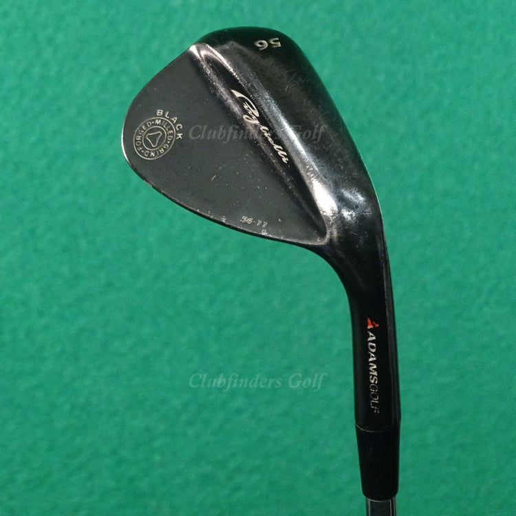 Adams Golf Puglielli Black 2010 56-11 56° SW Sand Wedge Rifle 5.0 Steel Regular