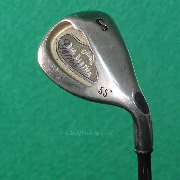 Lady Callaway Big Bertha 2004 Gems 55° SW Sand Wedge Gems 65i Graphite Ladies