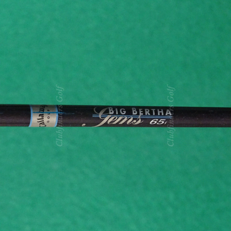 Lady Callaway Big Bertha 2004 Gems 55° SW Sand Wedge Gems 65i Graphite Ladies