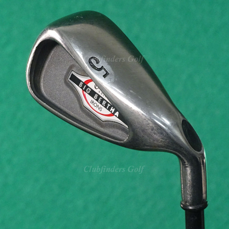 Callaway Big Bertha 2002 Single 5 Iron Factory RCH 75i Graphite Regular