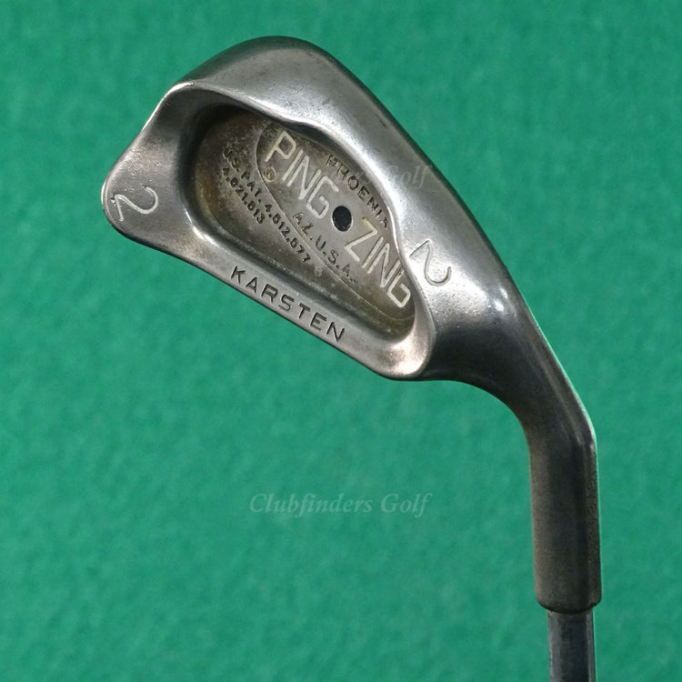 Ping Zing Stainless Black Dot Single 2 Iron True Temper Dynamic Steel Stiff