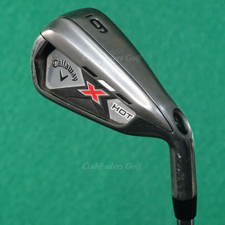 Callaway X-Hot Single 6 Iron KBS Tour Steel Stiff