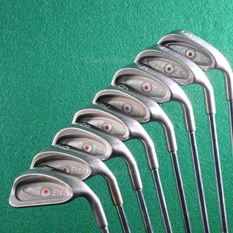 Ping Eye 2 Red Dot 3-PW Iron Set Karsten ZZ-Lite Steel Stiff