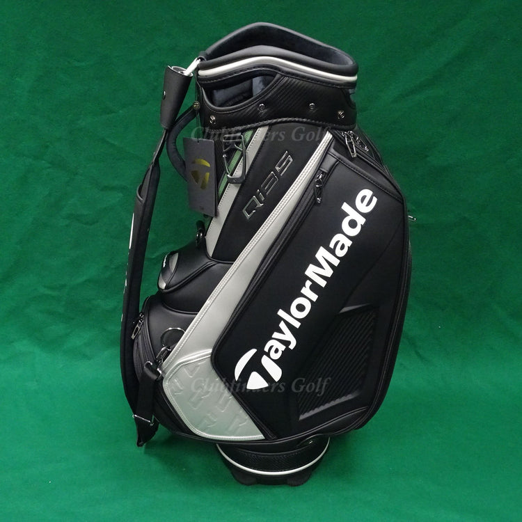 NEW TaylorMade 2025 Qi35 Tour Black/Silver Golf Staff Bag w/ Raincover