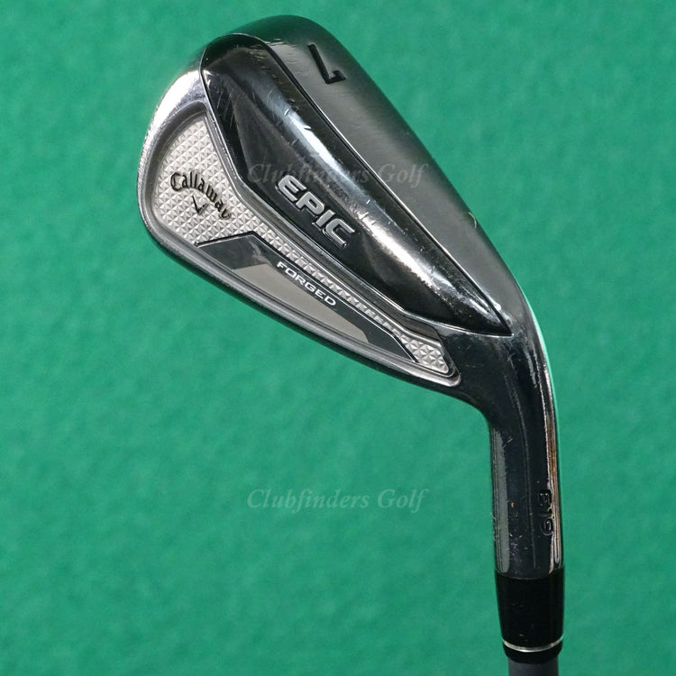 Callaway EPIC Forged E19 Single 7 Iron Project X Catalyst 5.0 Graphite Seniors