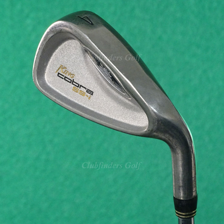 King Cobra SS-i Oversize Single 4 Iron Factory Precision 105g Steel Stiff