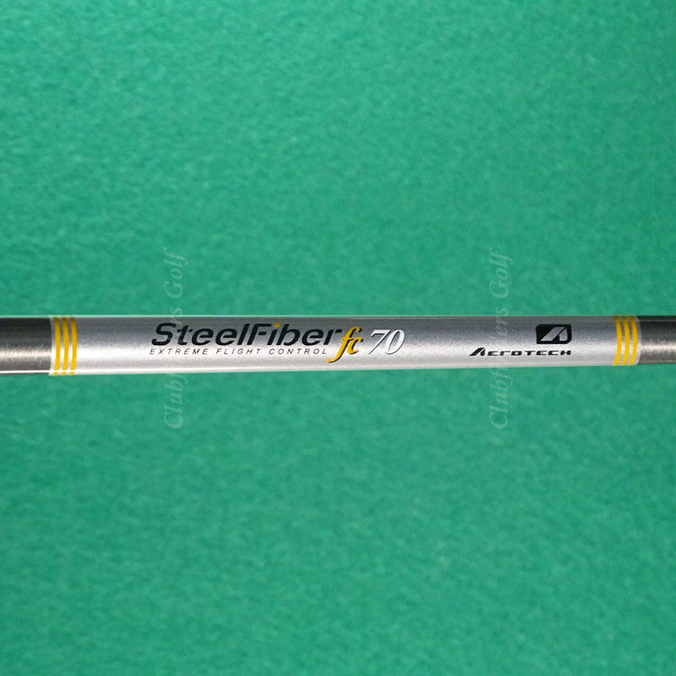 LH Ben Hogan Apex Plus Forged Single 6 Iron SteelFiber fc 70 F3 Graphite Regular