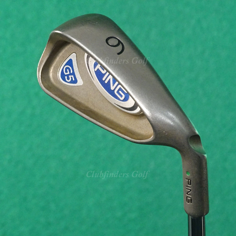 Ping G5 Green Dot Single 6 Iron True Temper Dynamic Gold Steel Stiff
