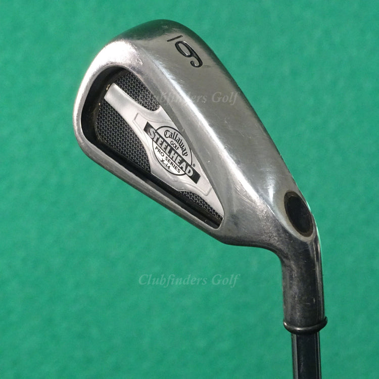 Callaway Steelhead X-14 Pro Series Single 6 Iron Factory Rifle Steel Stiff