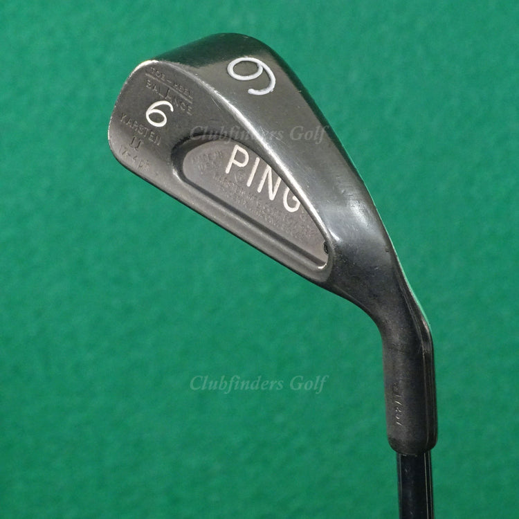Ping Karsten II Black Dot Single 6 Iron Karsten ZZ-Lite Steel Stiff