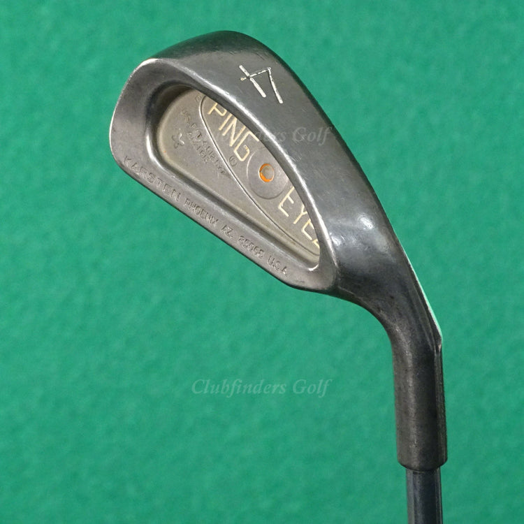 Ping Eye 2 Plus Orange Dot Single 4 Iron Karsten KT-M Steel Stiff