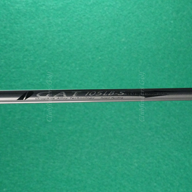 Titleist 735.CM Stainless Single 6 Iron Design GAT 105LB-S Graphite Stiff