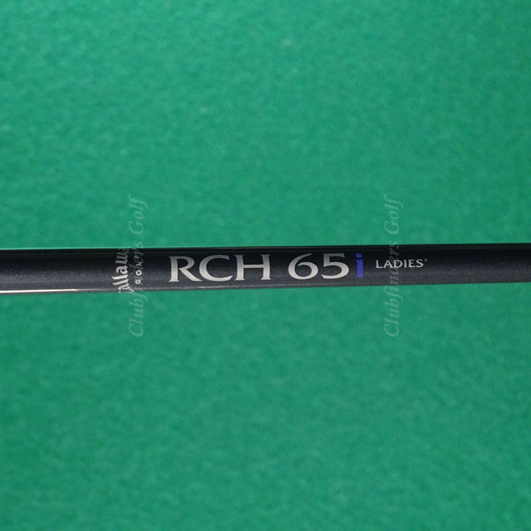 Lady Callaway Big Bertha 2002 Single 6 Iron Factory RCH 65i Graphite Ladies