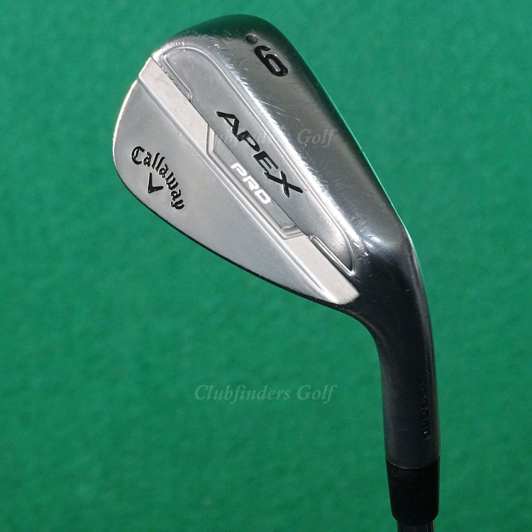 Callaway Apex Pro 2021 Forged Single 9 Iron Project X Rifle 5.5 Steel Firm