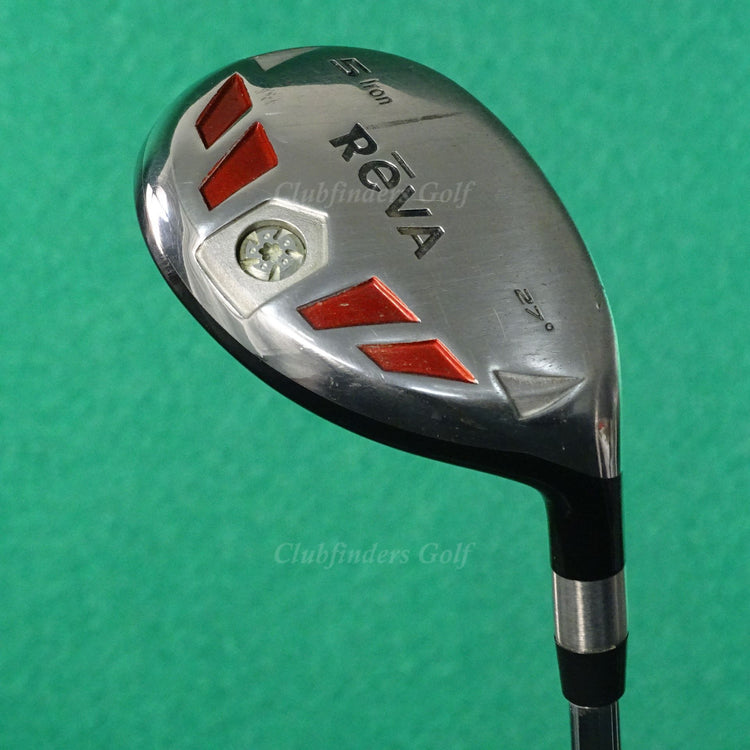 Giga Golf Reva 27° Hybrid Single 5 Iron Factory FeatherFlight Steel Regular