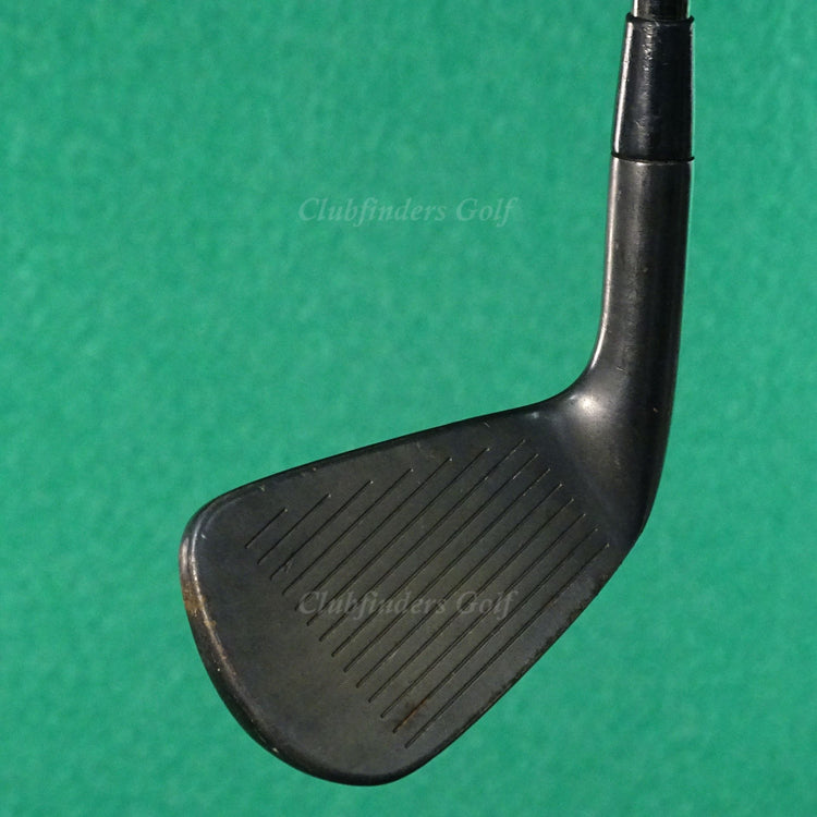 Cobra Golf King Forged CB Black Single 6 Iron KBS $-Taper 130 Black Steel XStiff