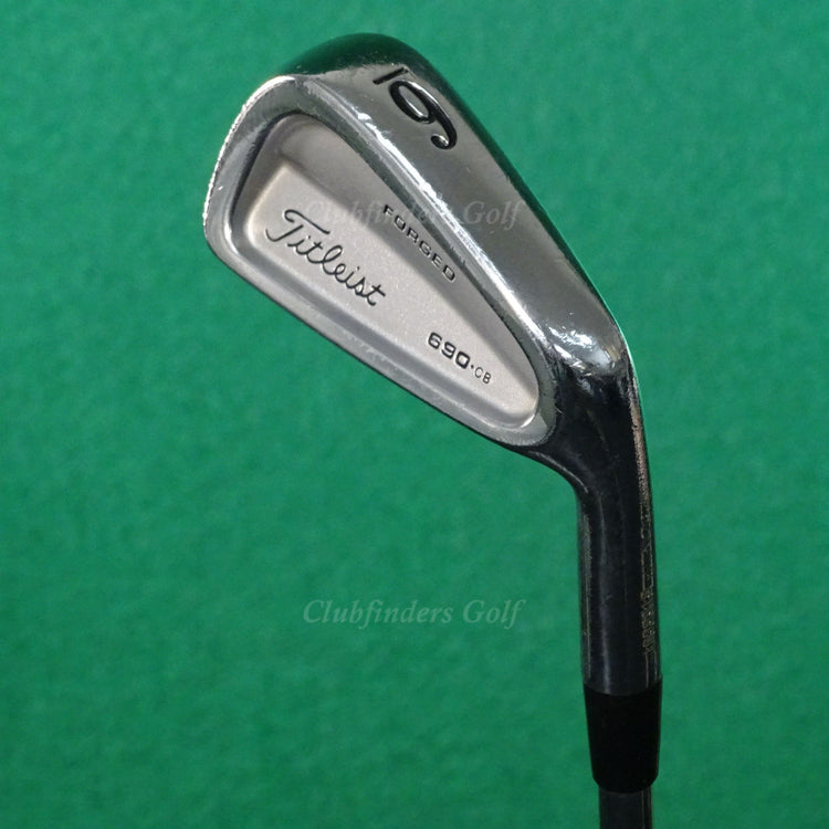 Titleist 690.CB Forged Single 6 Iron True Temper Dynamic Gold S300 Steel Stiff